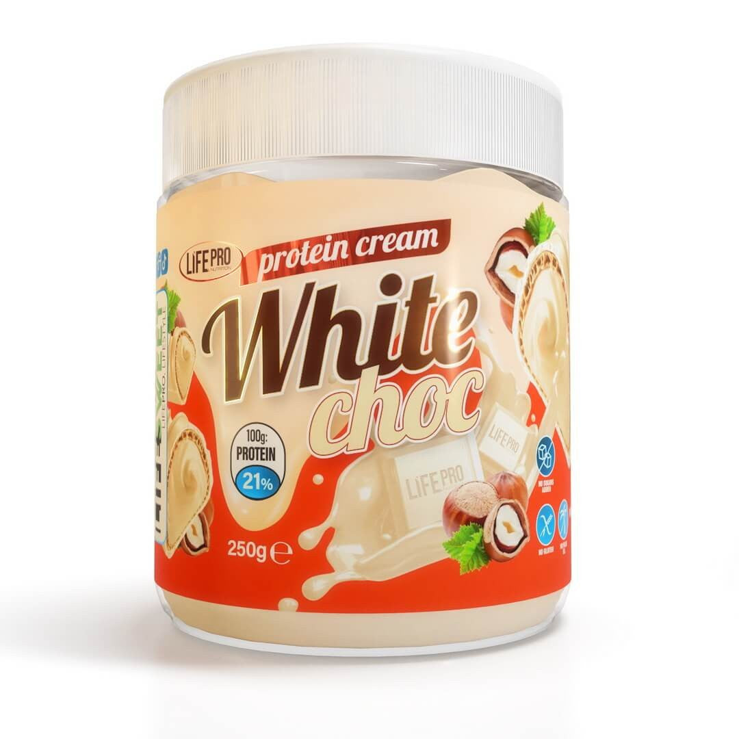 Life Pro Crema Proteica Chocolate Blanco 250 g