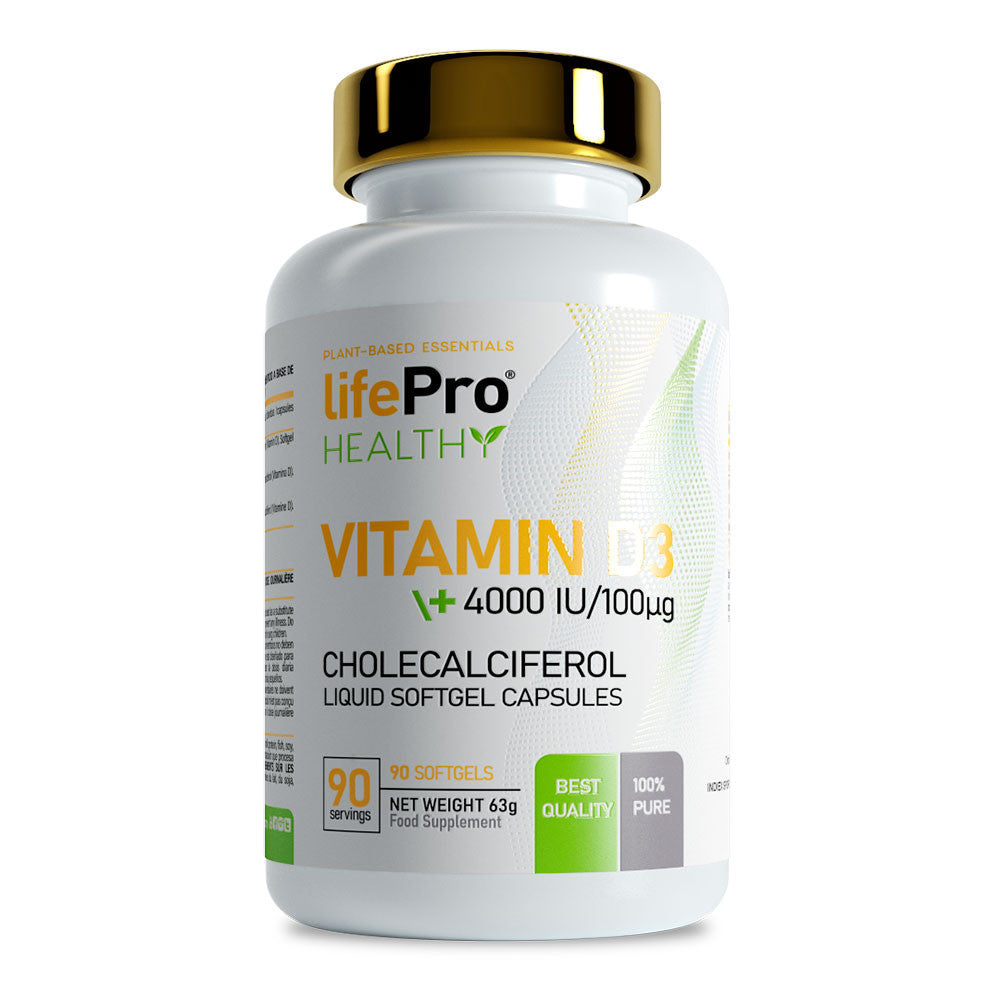 Life Pro D3 4000 UI con aceite de oliva 90 perlas